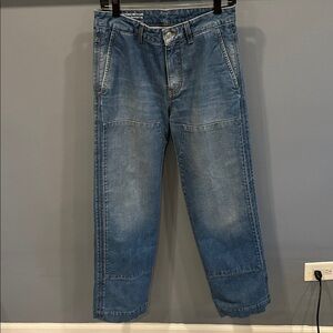 Victoria Bekham Low Rise Bootcut Serge Jean Size 27 **see description
